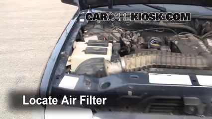 Air Filter How-To: 1998-2005 Ford Ranger - 1999 Ford Ranger XLT 4.0L V6